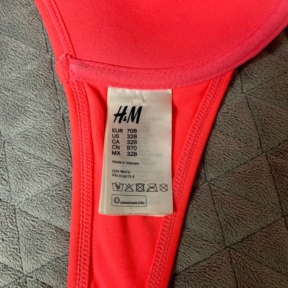 H&M Ripped Bathing Suit Top - Picture 3 of 3